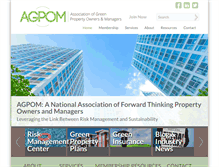 Tablet Screenshot of agpom.org